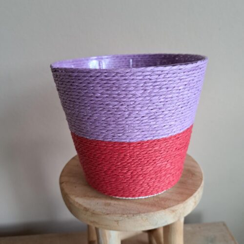 Mand lila/rood medium