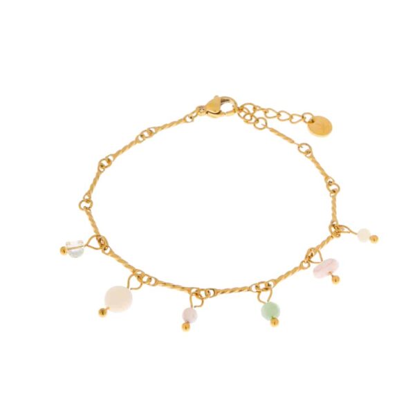 Label Kiki Armband - Jutter Gold