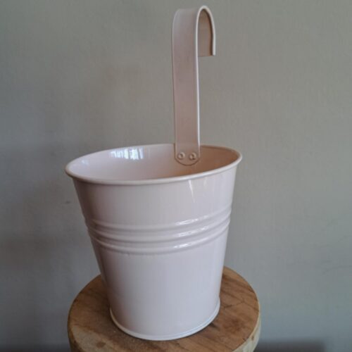 Hangpot zink - zalmkleur
