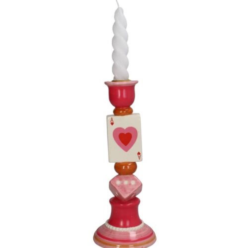 Kandelaar 'harten-aas' - Kersten
