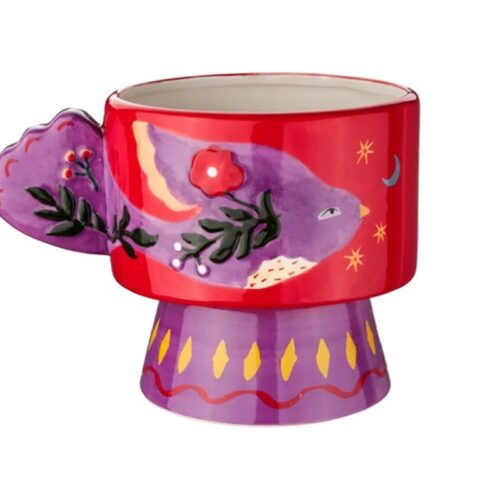 Bloempot 'duskdove' Paars