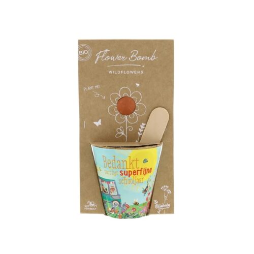 Blossombs - Juf & Meester bedankje 'Grow Kit'